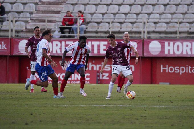 Un momento del partido