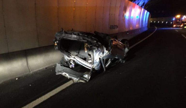 Accidente en los túneles de Islares.