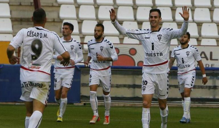 El Albacete ganó al Lugo por 2 goles a 0 la semana pasada.