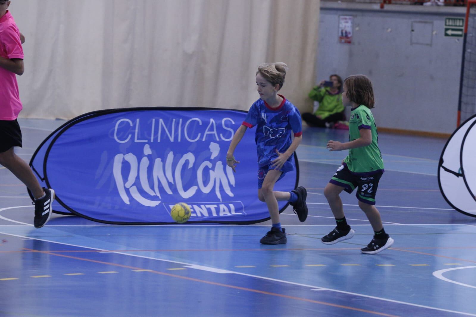 La primera jornada de la Liga de Promoción de Balonmano Base de Málaga se celebró en Cártama