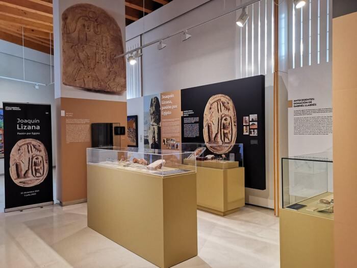 Exposición sobre Joaquín Lanuza y Egipto en Huesca