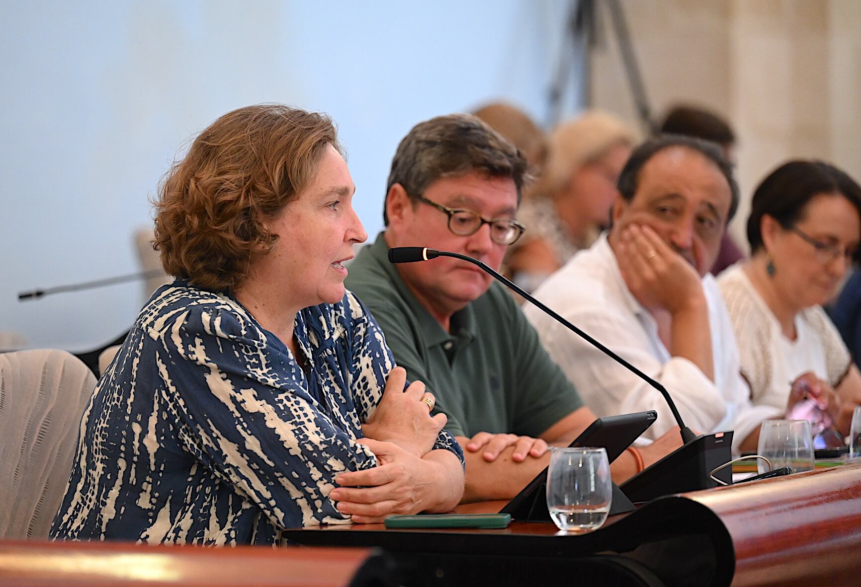 Belén de la Cuadra, delegada de Urbanismo durante el Pleno