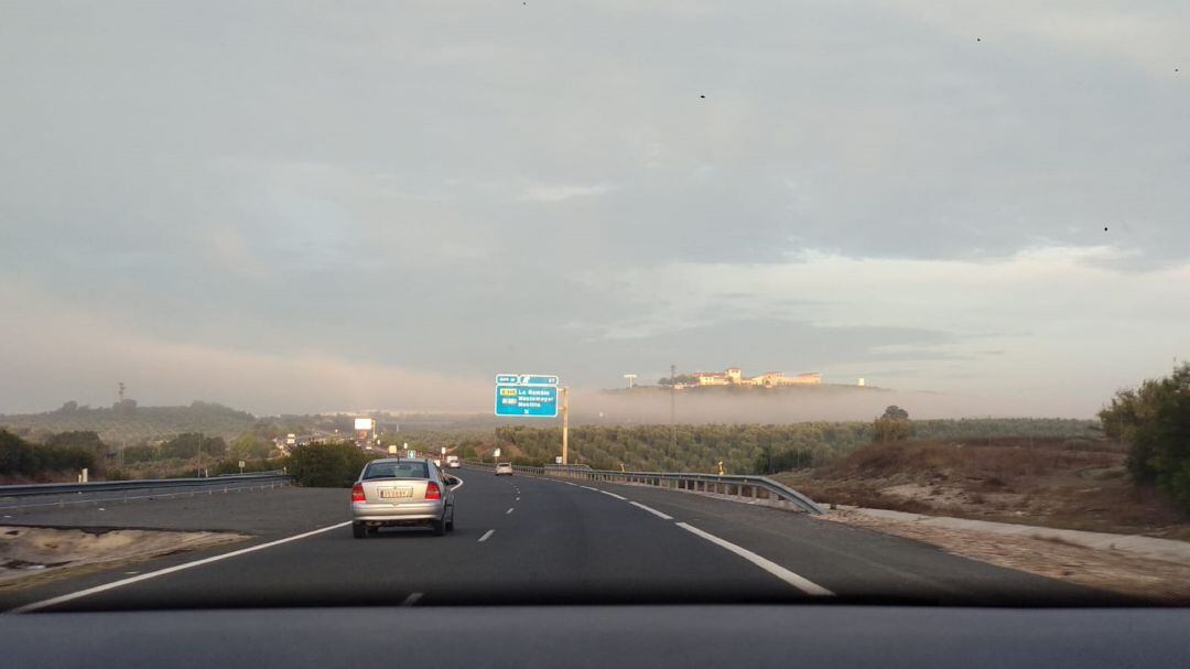 Imagen de archivo de la A-45 entre Montilla y La Rambla