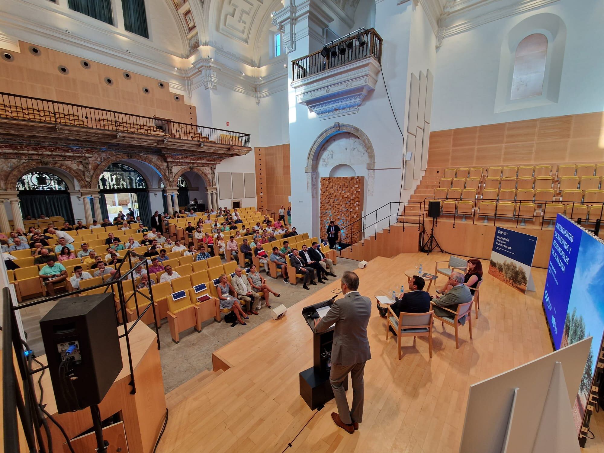 Inauguración del Encuentro de Maestros y Responsables de Almazara