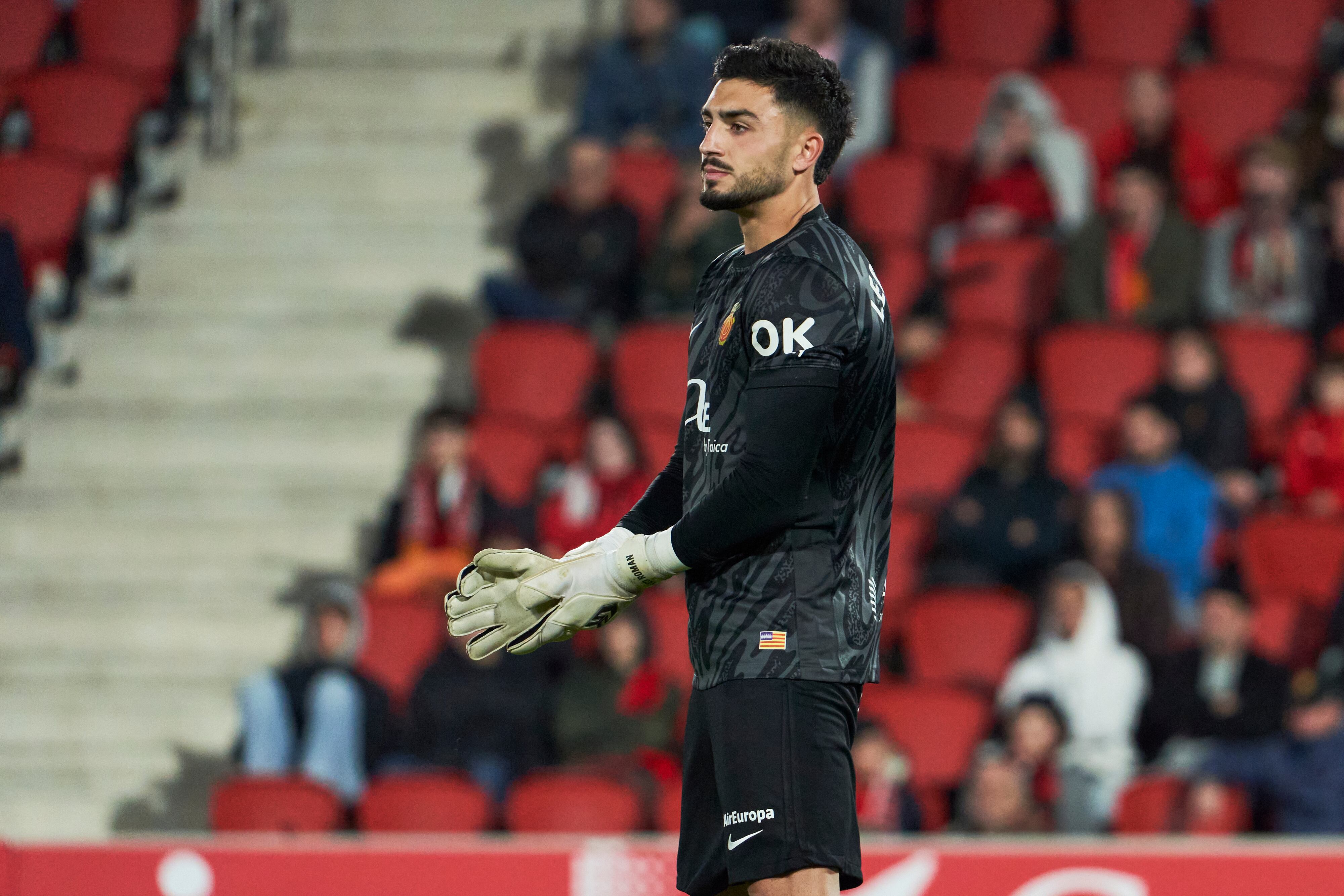 MALLORCA, SPAIN - DECEMBER 13: Leo Roman of RCD Mallorca looks on during the LaLiga EA Sports match between RCD Mallorca and Elche CF at Estadio de Son Moix on December 13, 2025 in Mallorca, Spain. (Photo by Rafa Babot/Getty Images)