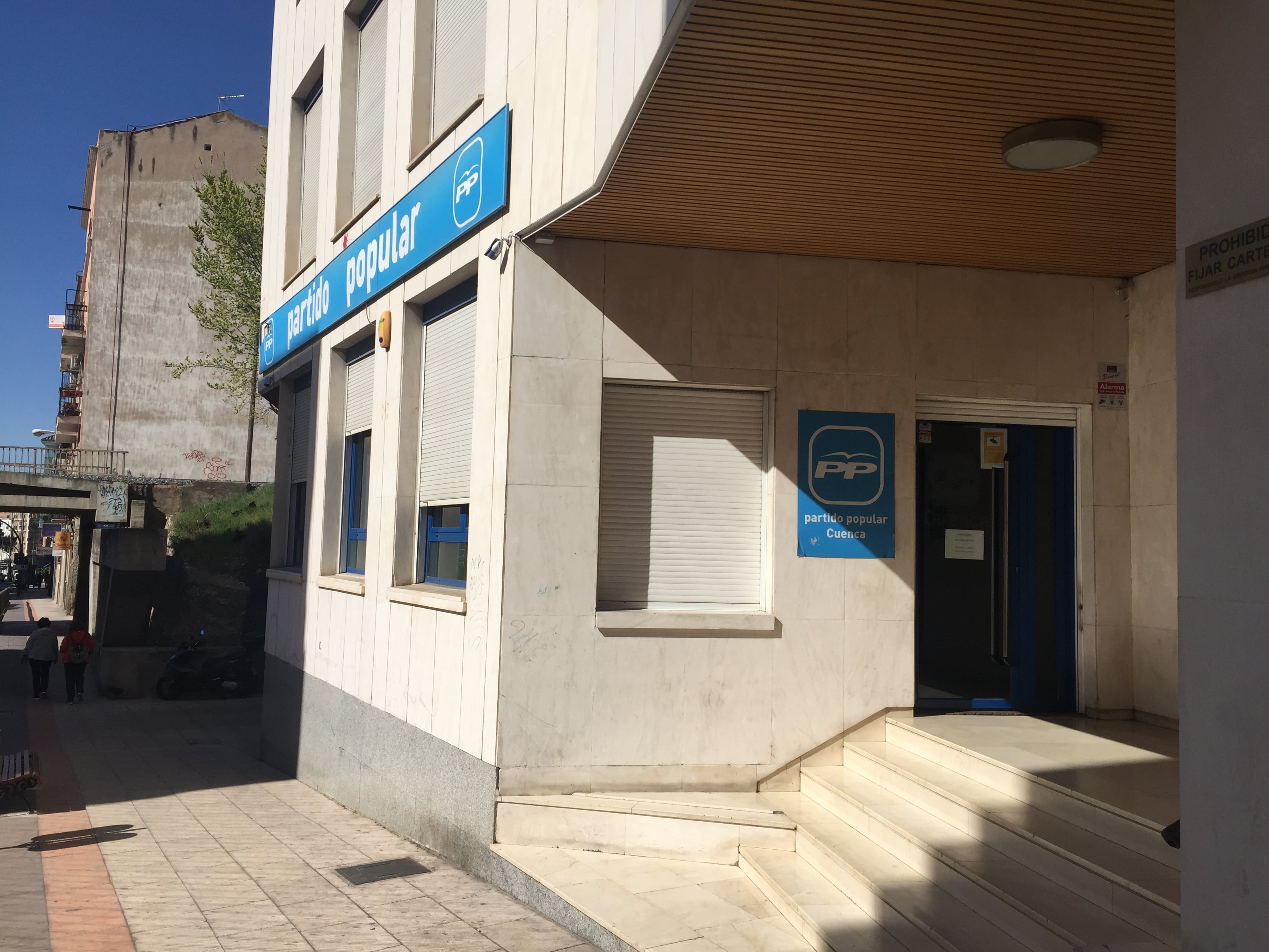 Fotografía de archivo de la sede del PP de Cuenca