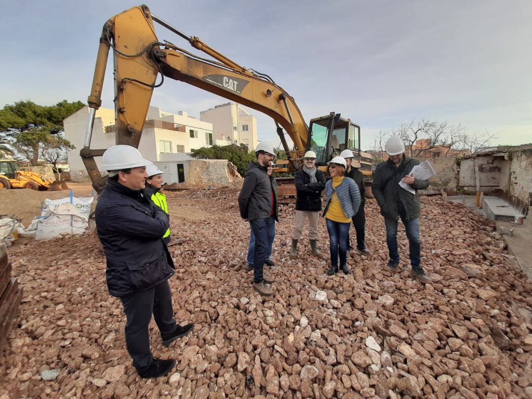 El nou aparcament a la Plaça Eivissa estarà llest en dos mesos.