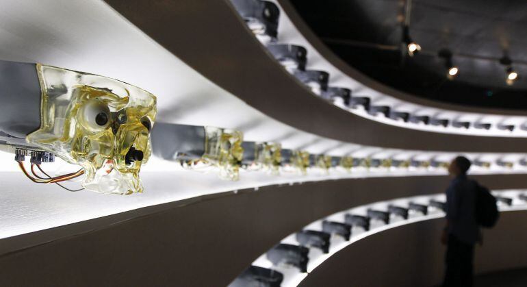 L'obra 'Área V5', de Louis Philippe Demers, una de les propostes pioneres que el CCB mostra en aquesta exposició