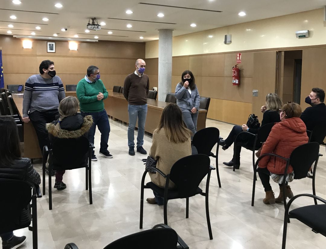 Reunión de bienvenida a los nuevos trabajadores