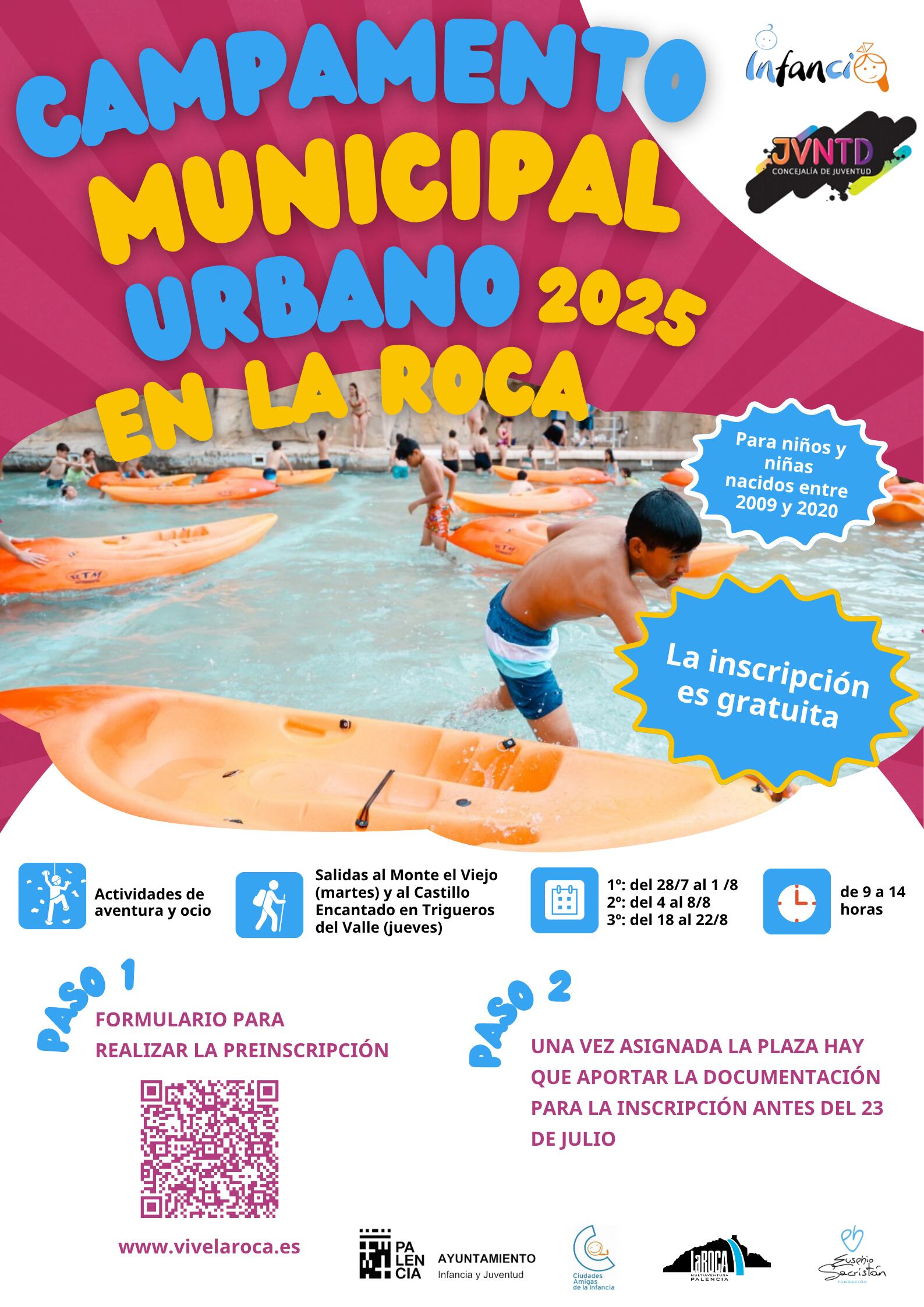 La Roca acogerá el Campamento Municipal Urbano de verano