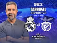 Real Madrid-Benfica de Champions, en Carrusel Deportivo