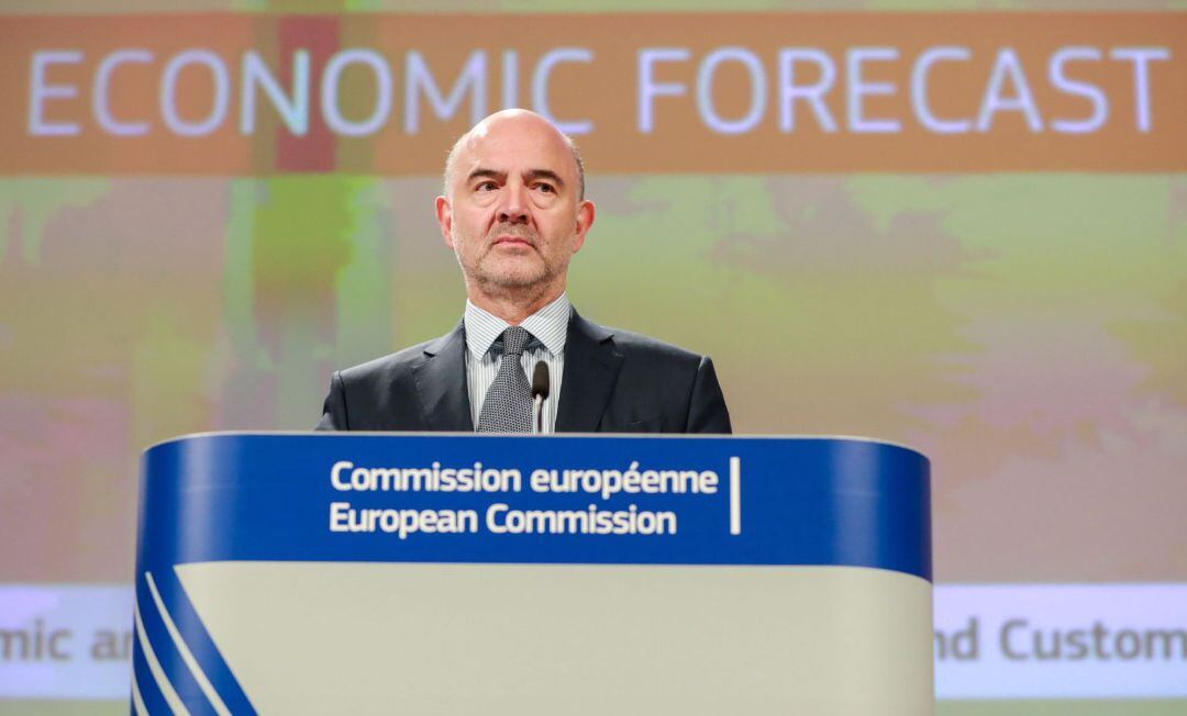 El comisario europeo de Asuntos Económicos y Financieros, Pierre Moscovici.