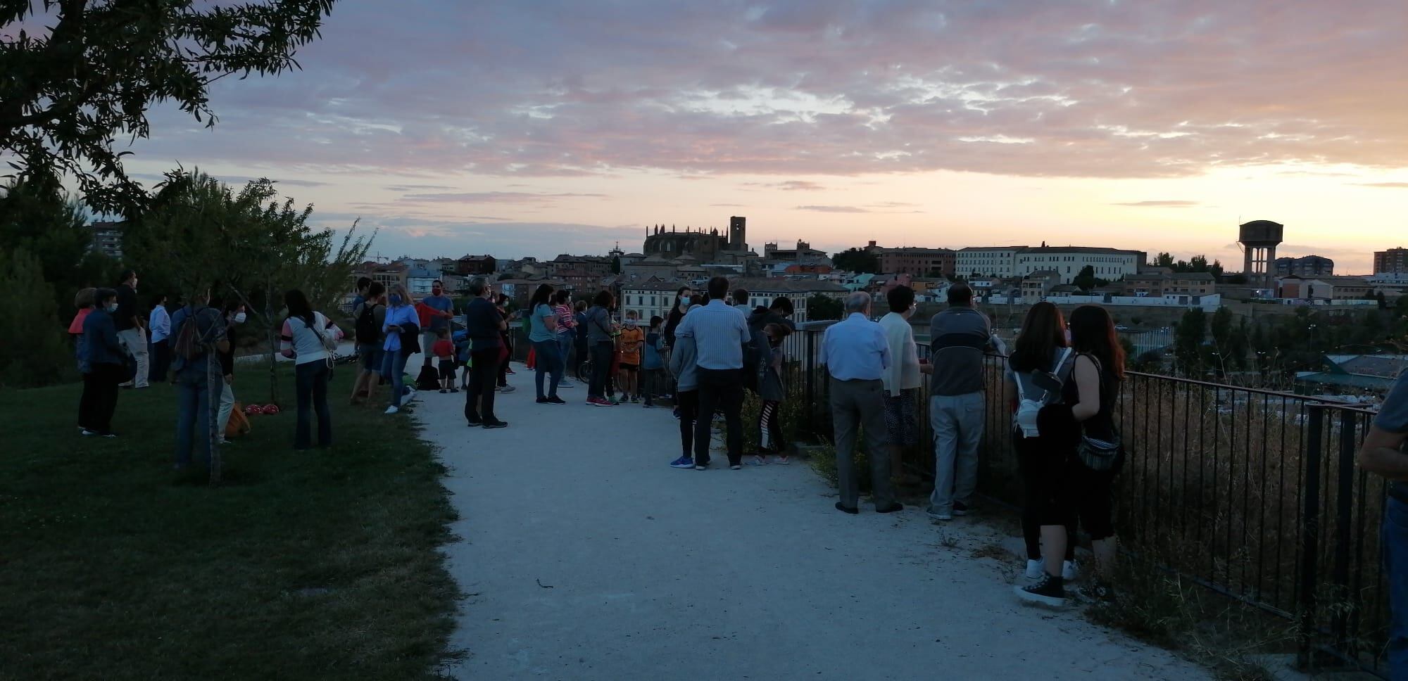 Solsticio de verano en el Parque de Las Mártires