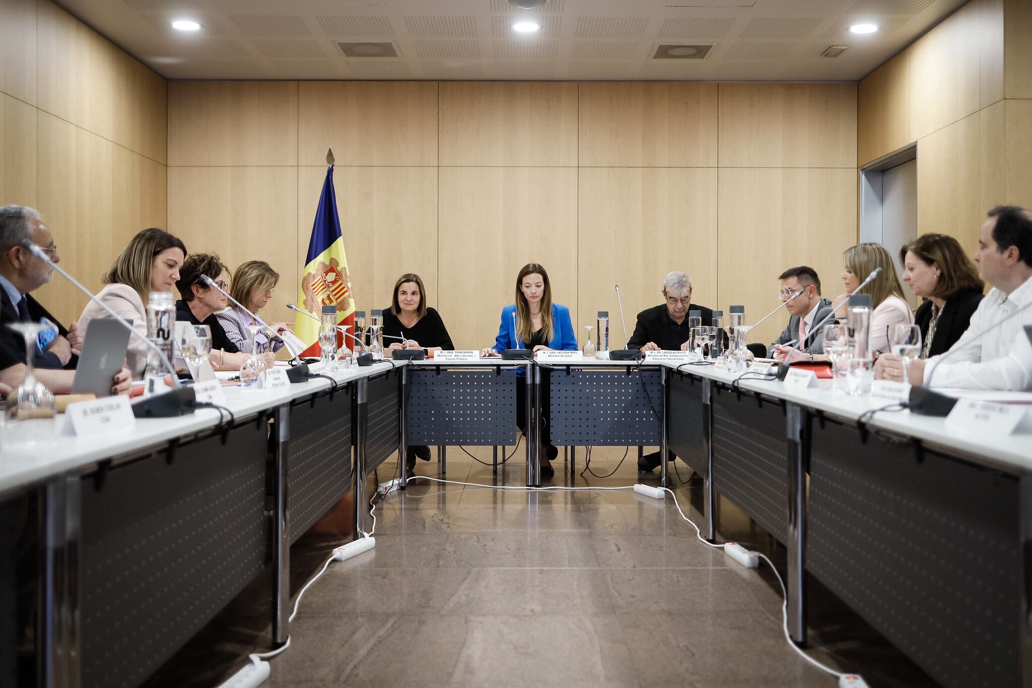 Un instant de la 3a Taula Nacional de Salut Mental i Adiccions.