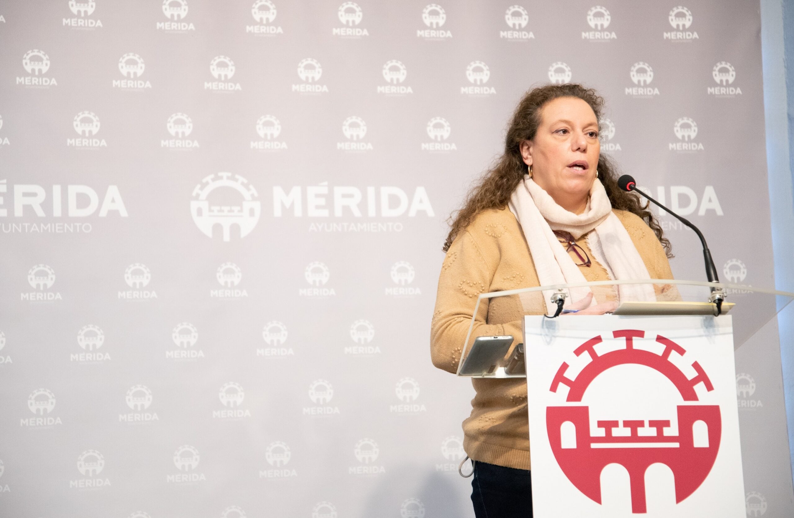 Carmen Yáñez, delegada de Hacienda en el Ayuntamiento de Mérida