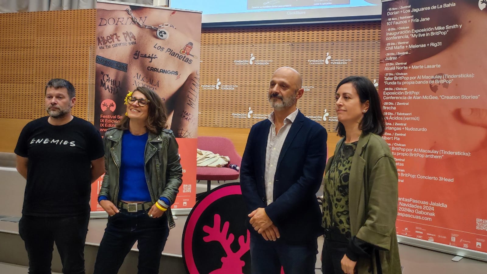 Presentación en Civican de la novena edición del festival Santas Pascuas