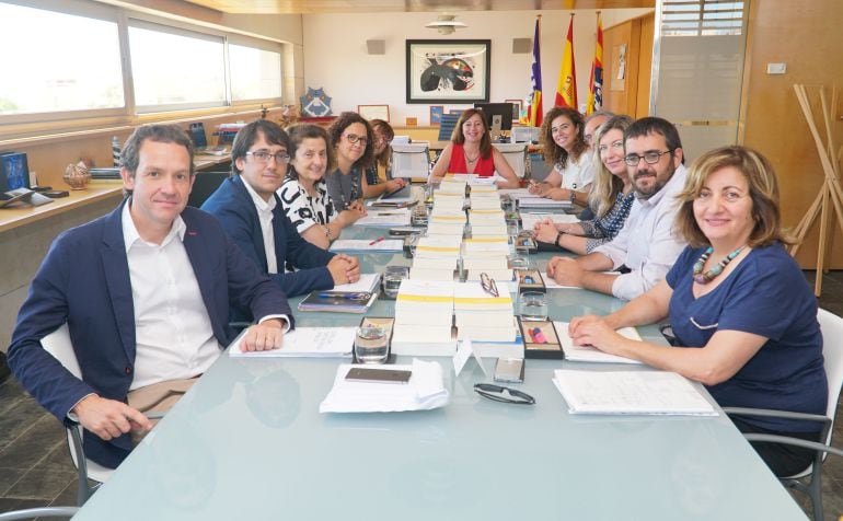 El Consell de Govern que aprobó el crédito a Quesería Menorquina se reunió este viernes en Maó por primera vez en esta legislatura.