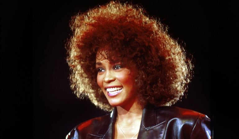 La cantante Whitney Houston.