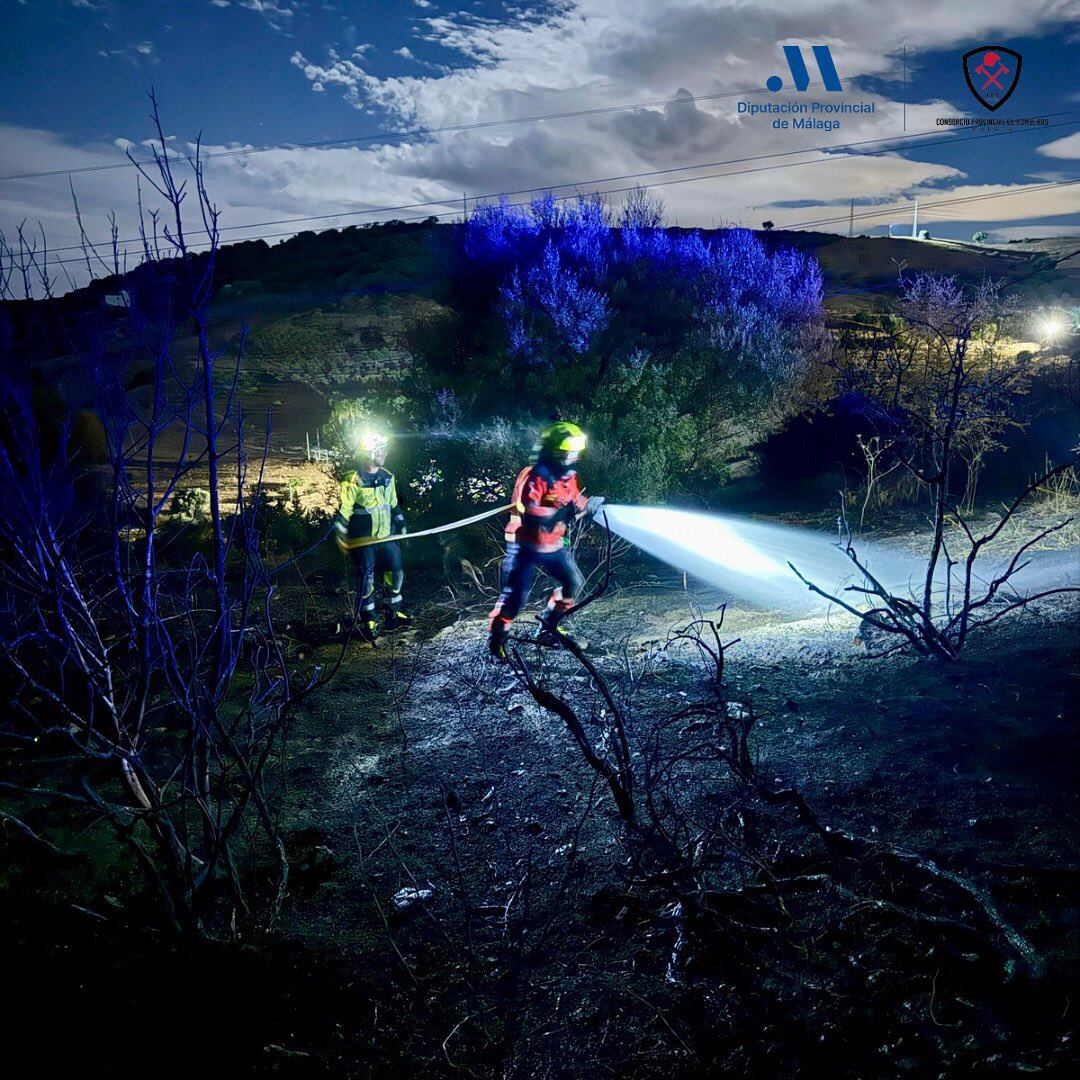 Bomberos del CPB intervienen en Casares