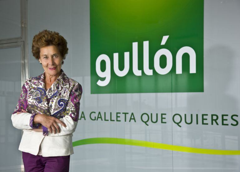 La Presidenta de Galletas Gullón, María Teresa Rodríguez