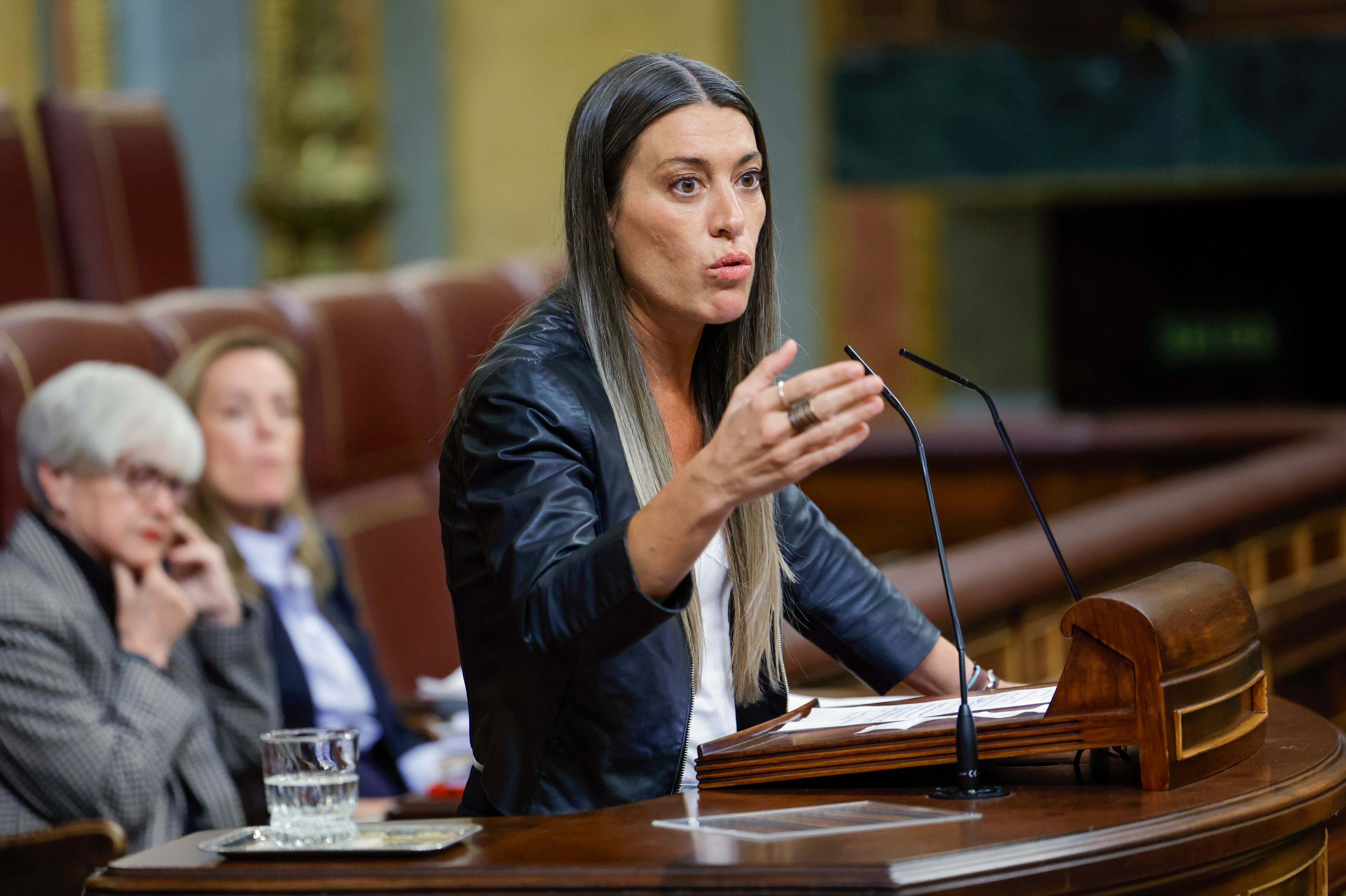 La portavoz de Junts, Míriam Nogueras.