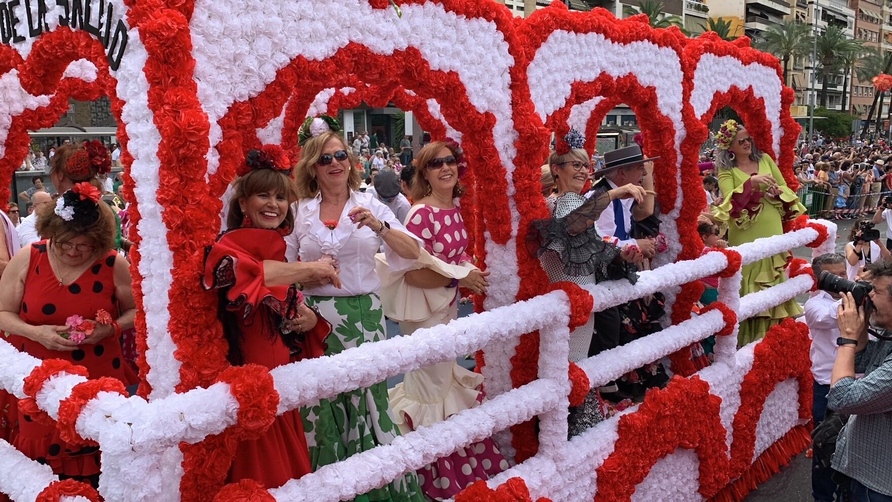 Carroza la Batalla de las Flores