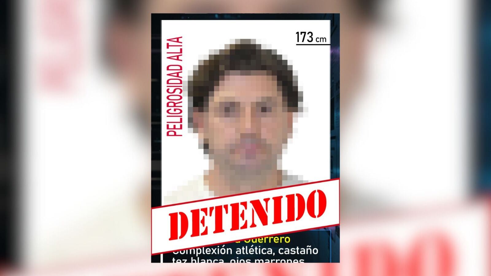 Detenido en Nicaragua 'El Monje', uno de los 10 fugitivos más buscados por la Policía, acusado de extorsionar a famosos con vídeos sexuales falsos con menores