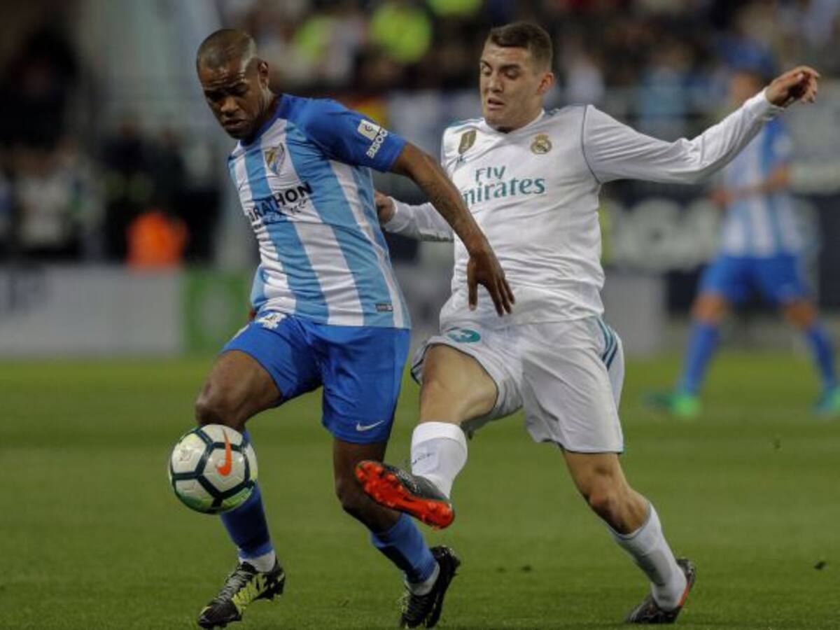 El Málaga cae ante un Madrid al ralentí