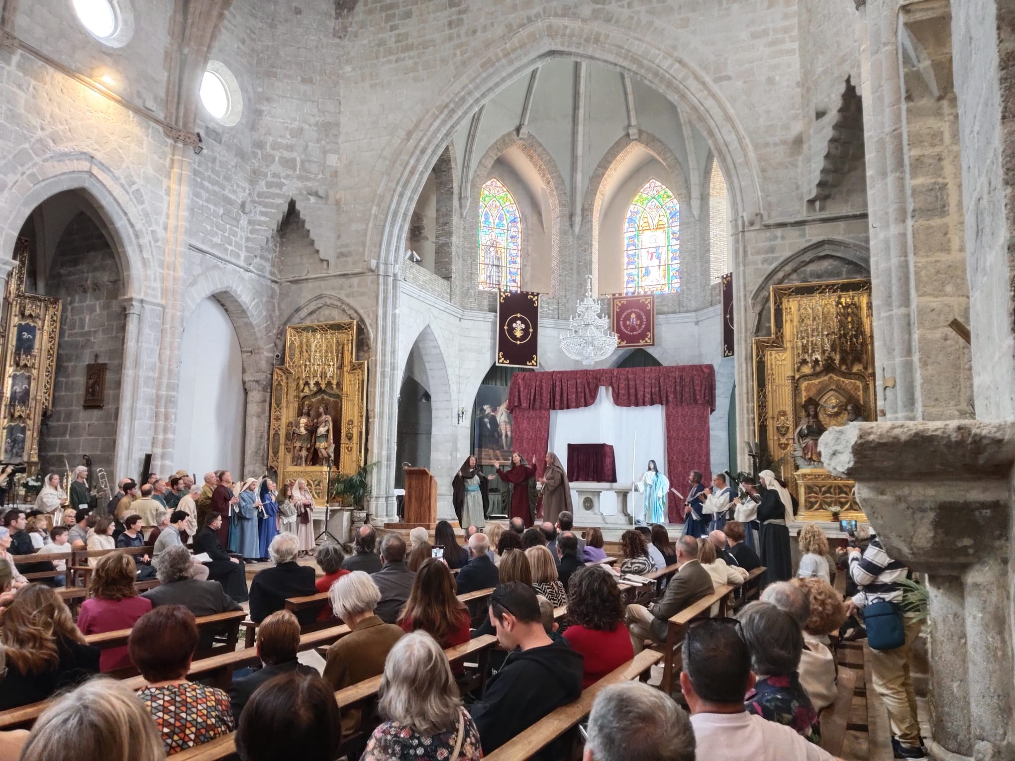 Representación del 'Visitatio Sepulchri' en Gandia