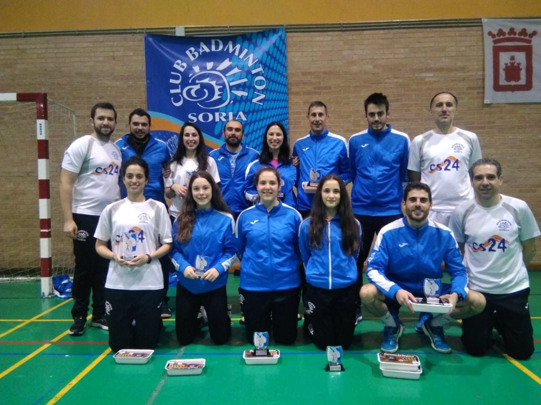 Los medallistas sorianos del I Torneo del Torrezno de Soria.