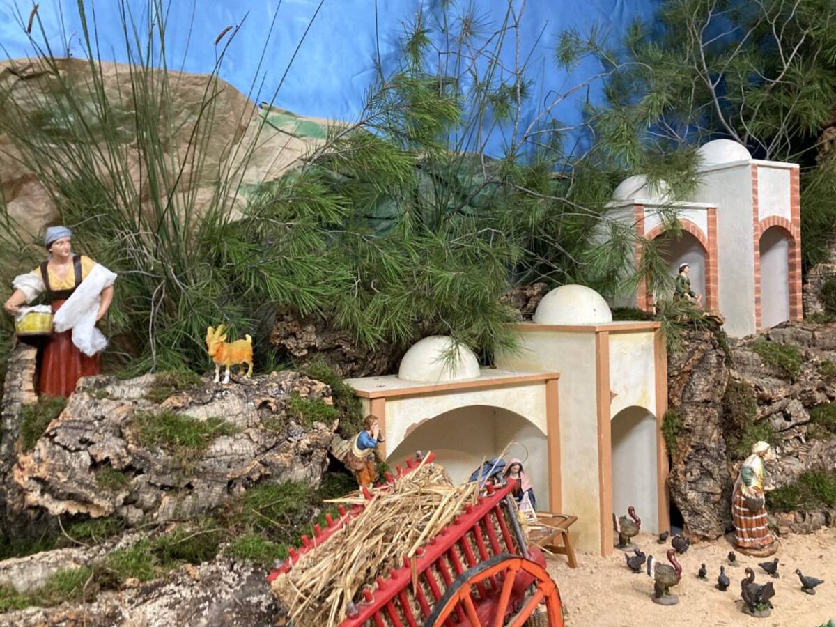 Así es el belén municipal de Valdepeñas, ubicado en las Bodegas A7. Además, se puede disfrutar hasta el próximo 6 de enero y en horario de 11 a 14h y de 17 a 21h
