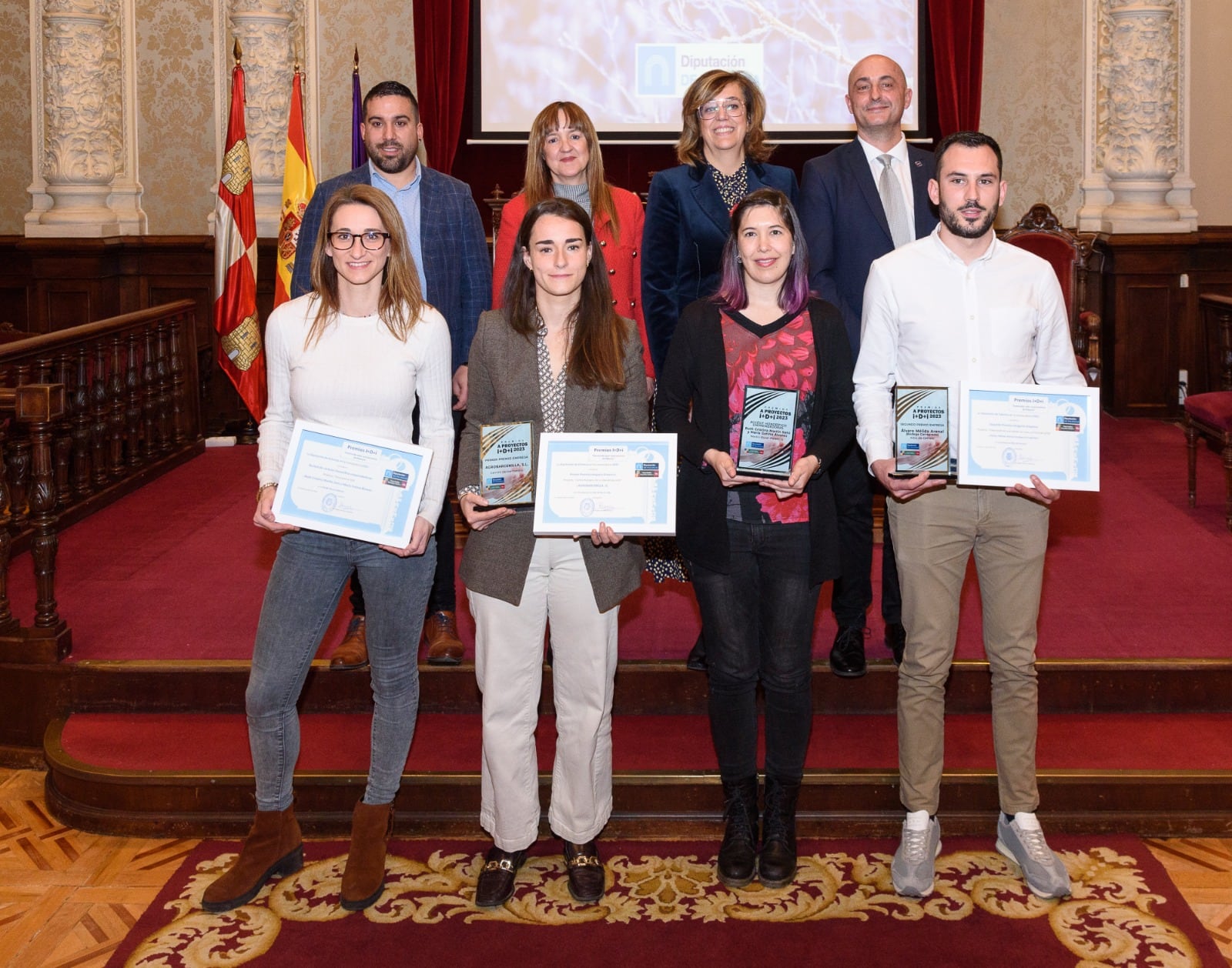 Imagen de archivo de la entrega de premios de ‘Generando valor rural Provincia de Palencia’ en su edición de 2023