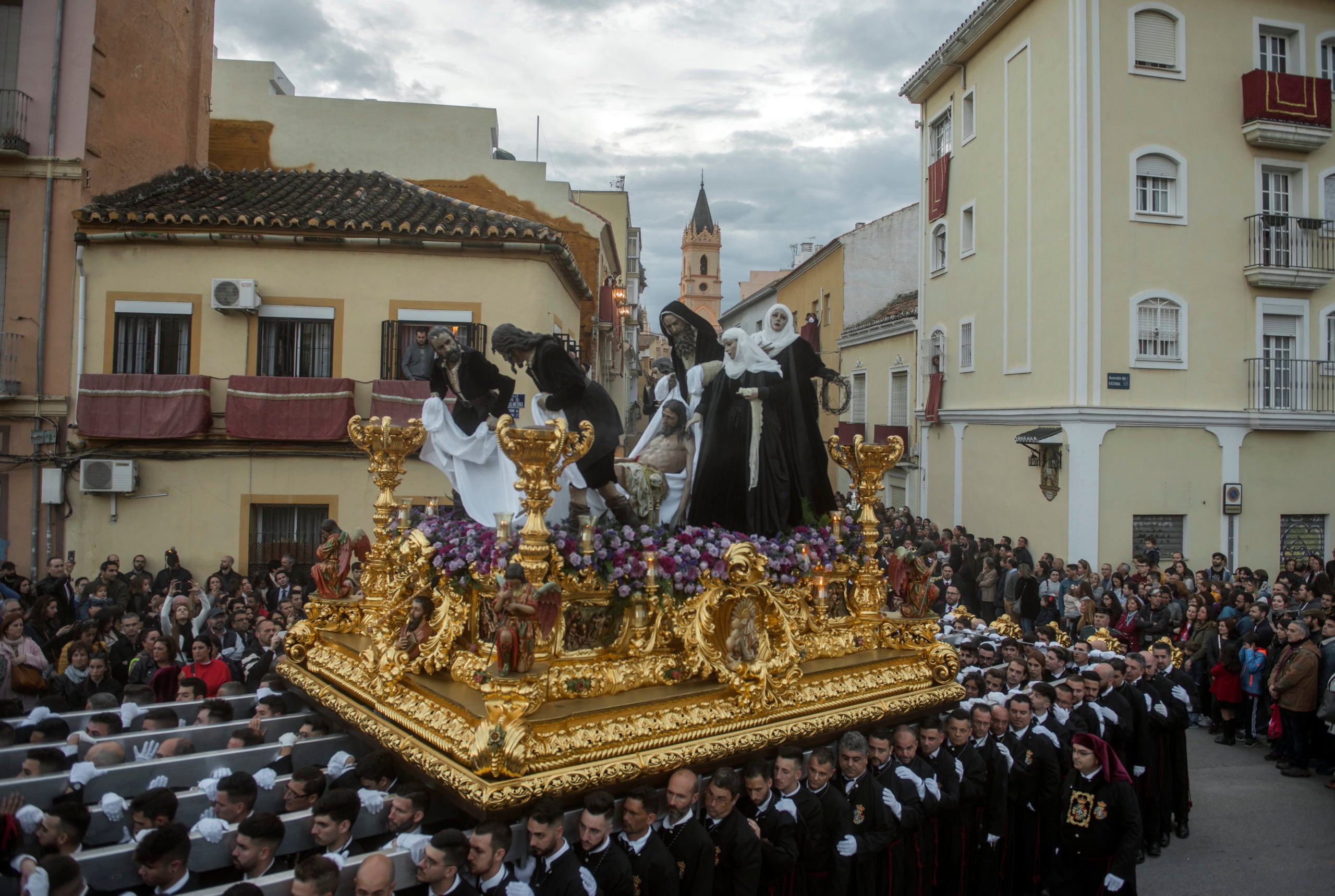 Trono de la cofradía del Santo Traslado