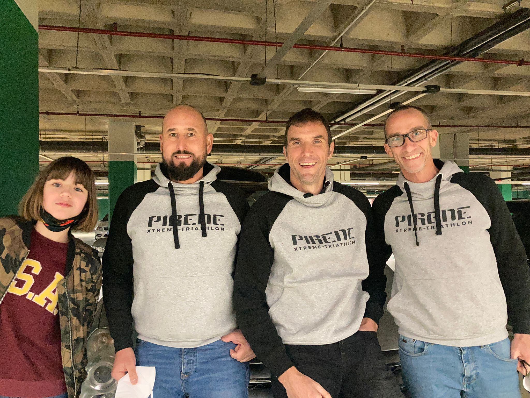 Sthil, junto a los colaboradores de su reto