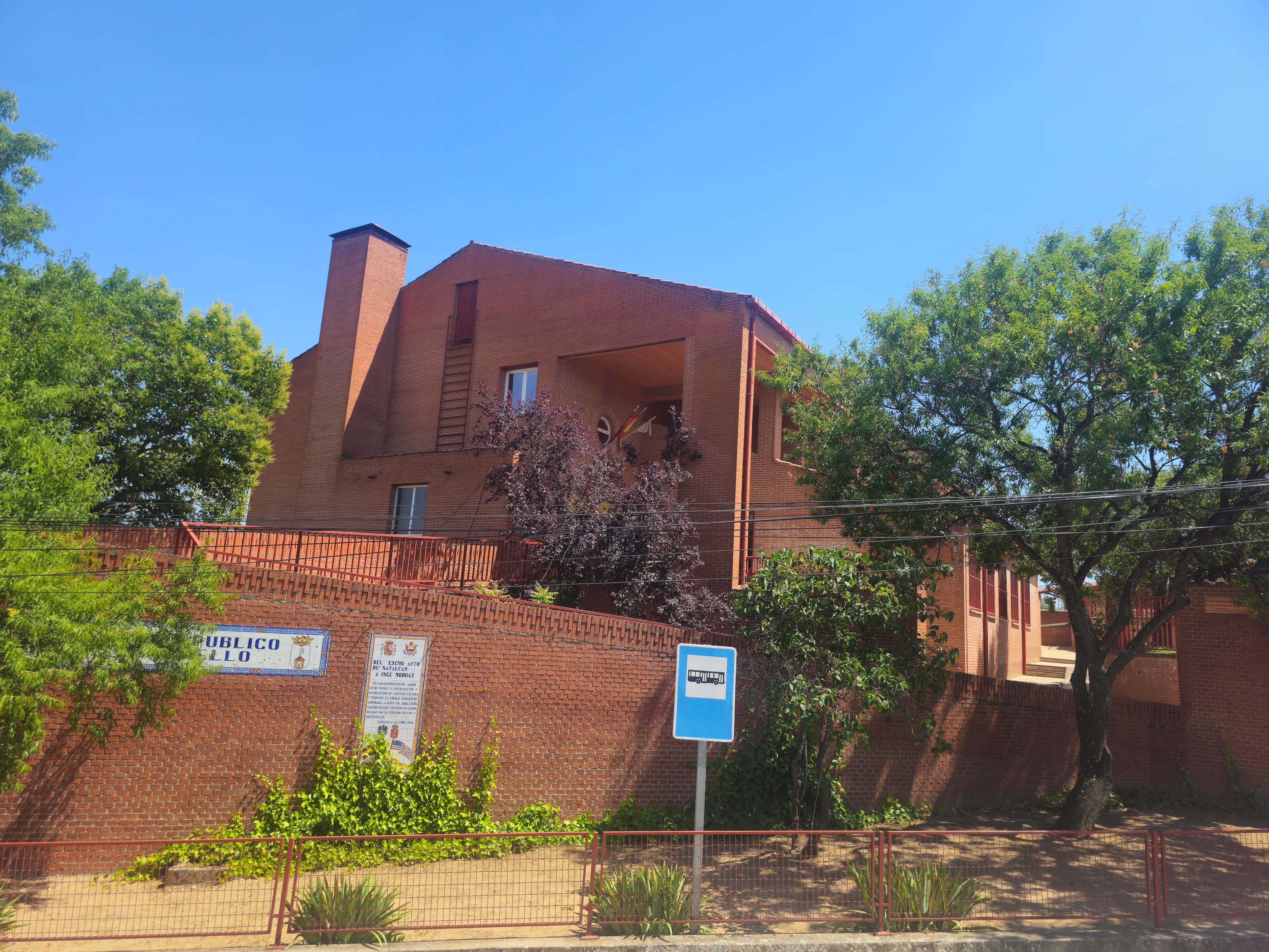 CEIP Blas Tello de Navalcán donde se ubicará la nueva escuela infantil. Foto: Eduardo Manzanas.
