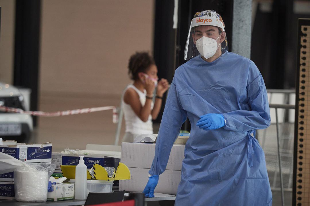 Realización de pruebas PCR fuera de los centros sanitarios.