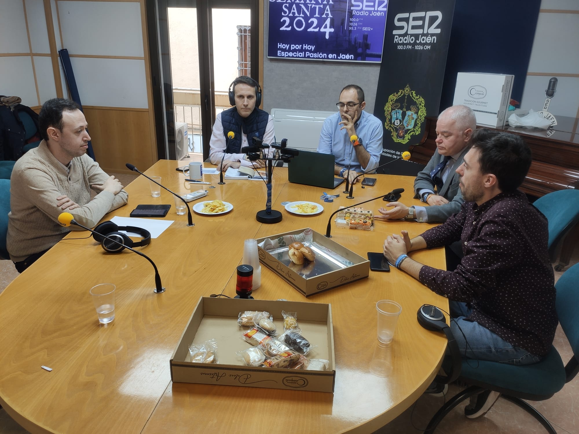 Emisión del espacio cofrade Hoy por Hoy &#039;Especial Pasión en Jaén&#039;