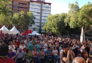 Ambiente en el paruqe del Salón