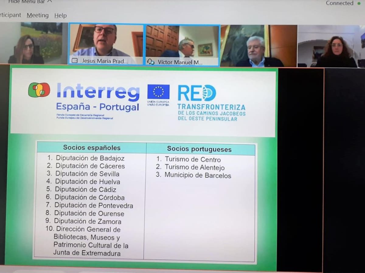 Primera asamblea de la Red Transfronteriza de los 'Caminos Jacobeos del Oeste Peninsular'