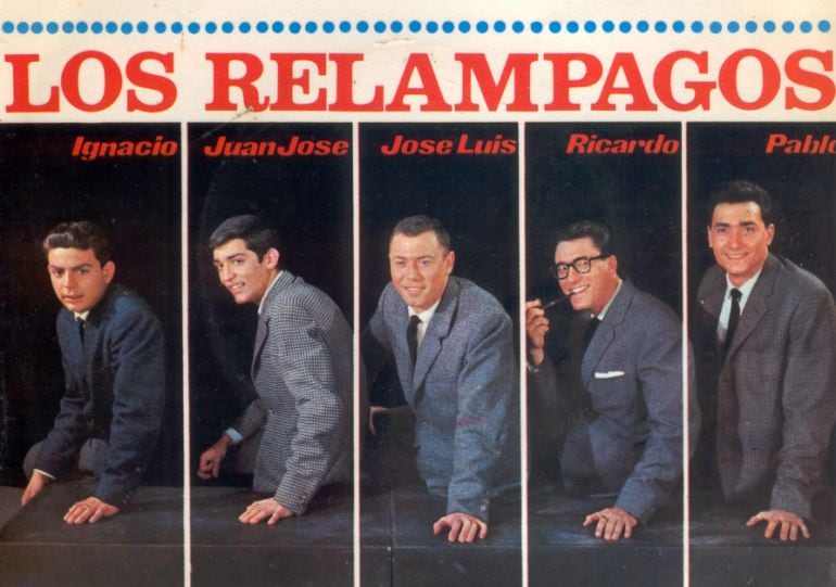 Portada de uno de los discos de &#039;Los relámpagos&#039;