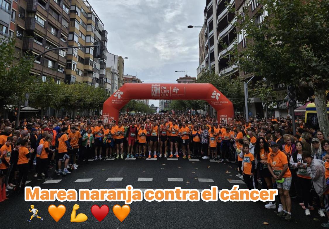 Marea naranja contra el cáncer