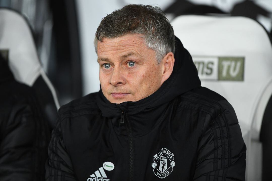 Ole Gunnar Solskjær, entrenador del Manchester United 