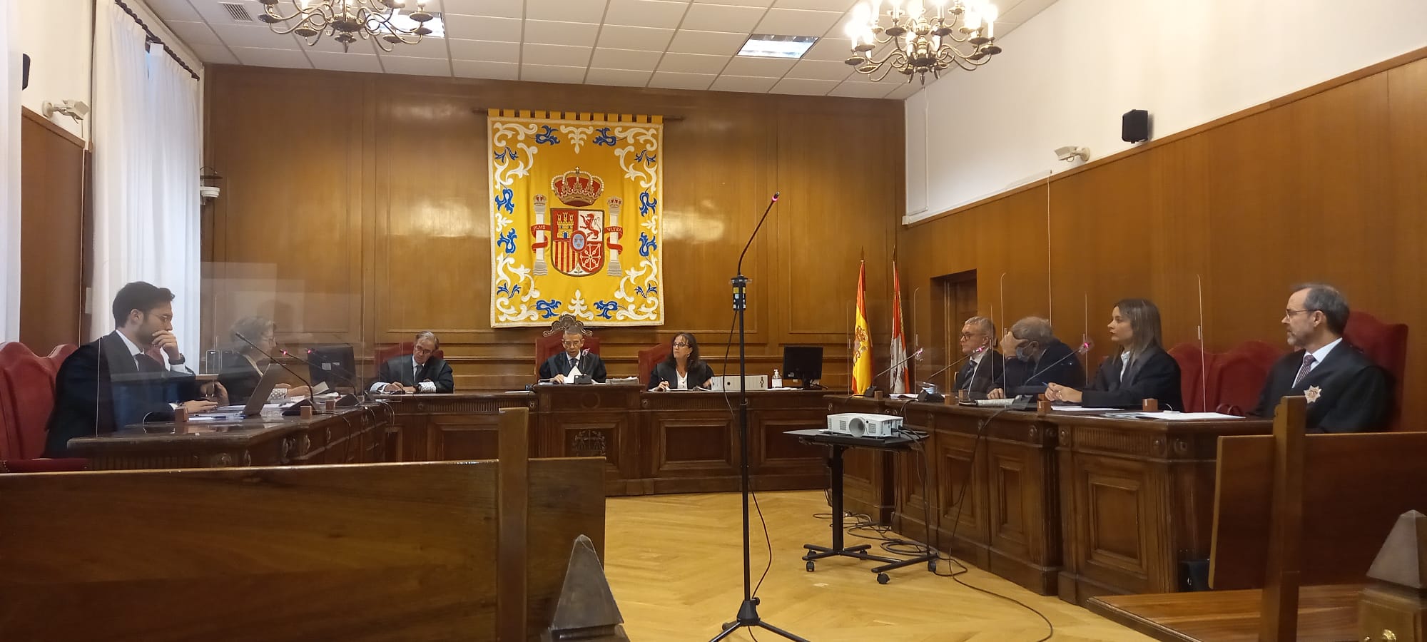 Audiencia sobre el caso esta mañana en los Juzgados