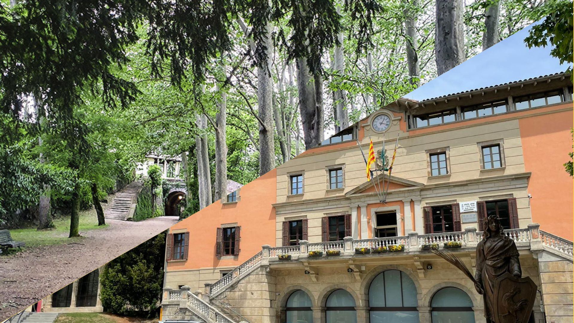 A dalt, Olot i baix, Ripoll