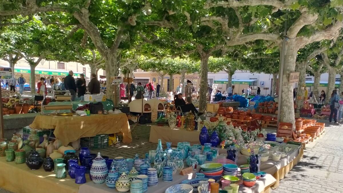 La feria de la cerámica recupera la normalidad