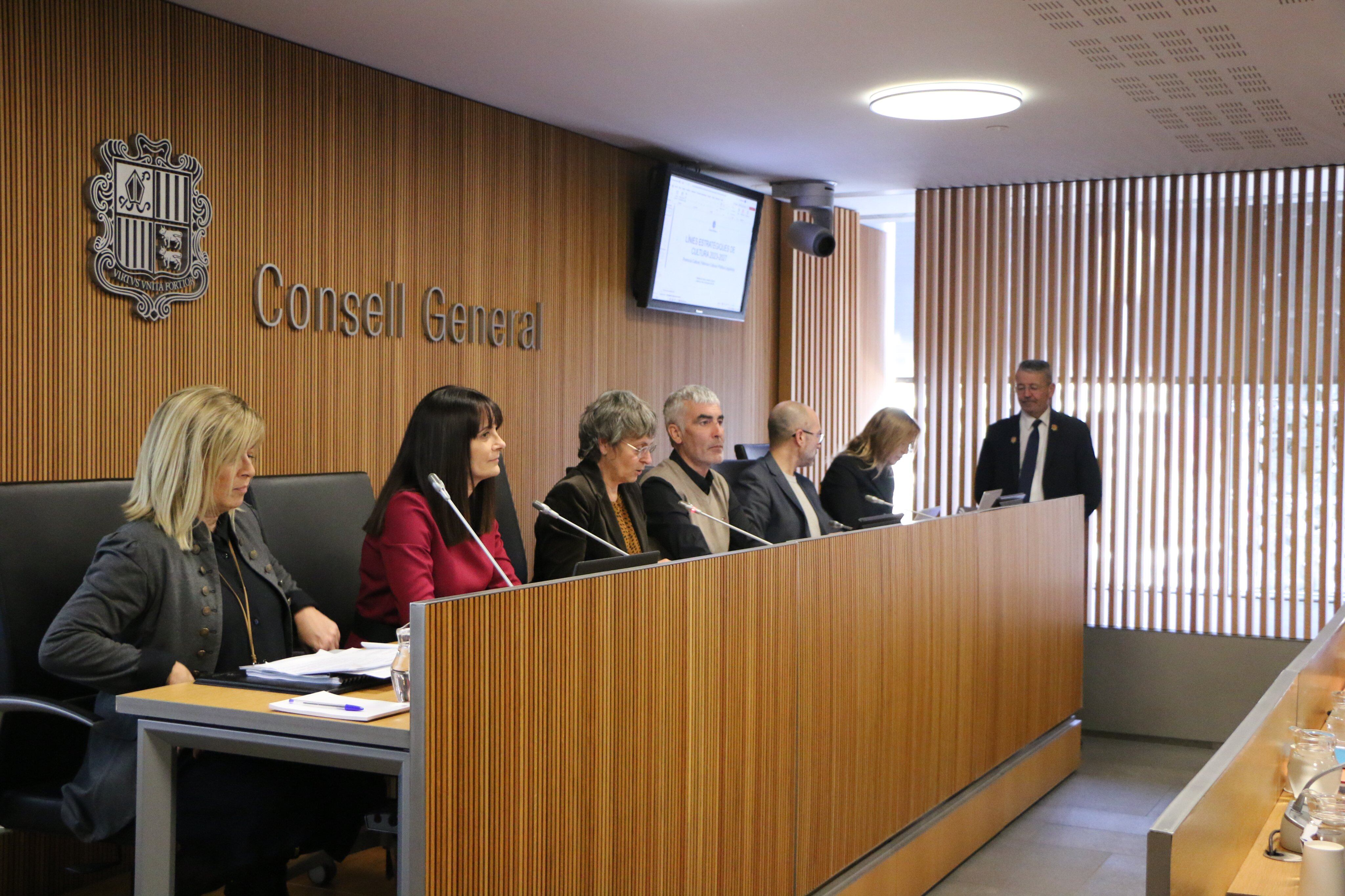 La ministra de Cultura, Joventut i Esports, Mònica Bonell