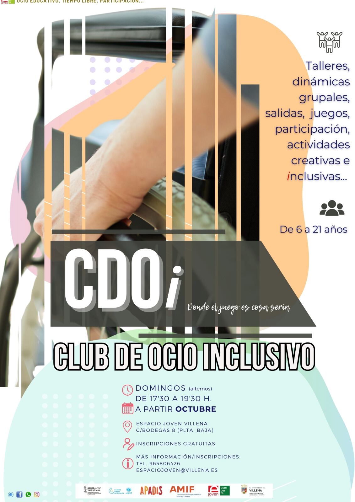 Actividades en el Espacio Joven