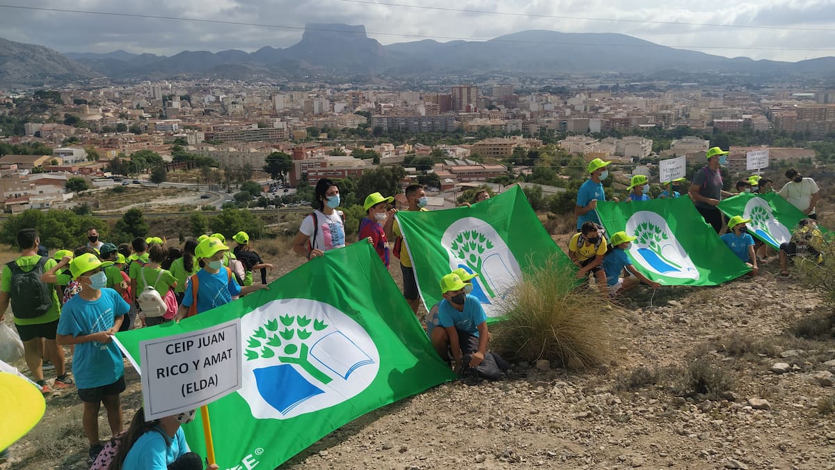 Jº Javier Santa, impulsor del proyecto Écola: “Lo importante de este programa es que a través de los colegios trabajamos para el entorno natural y social de Elda y Petrer”
