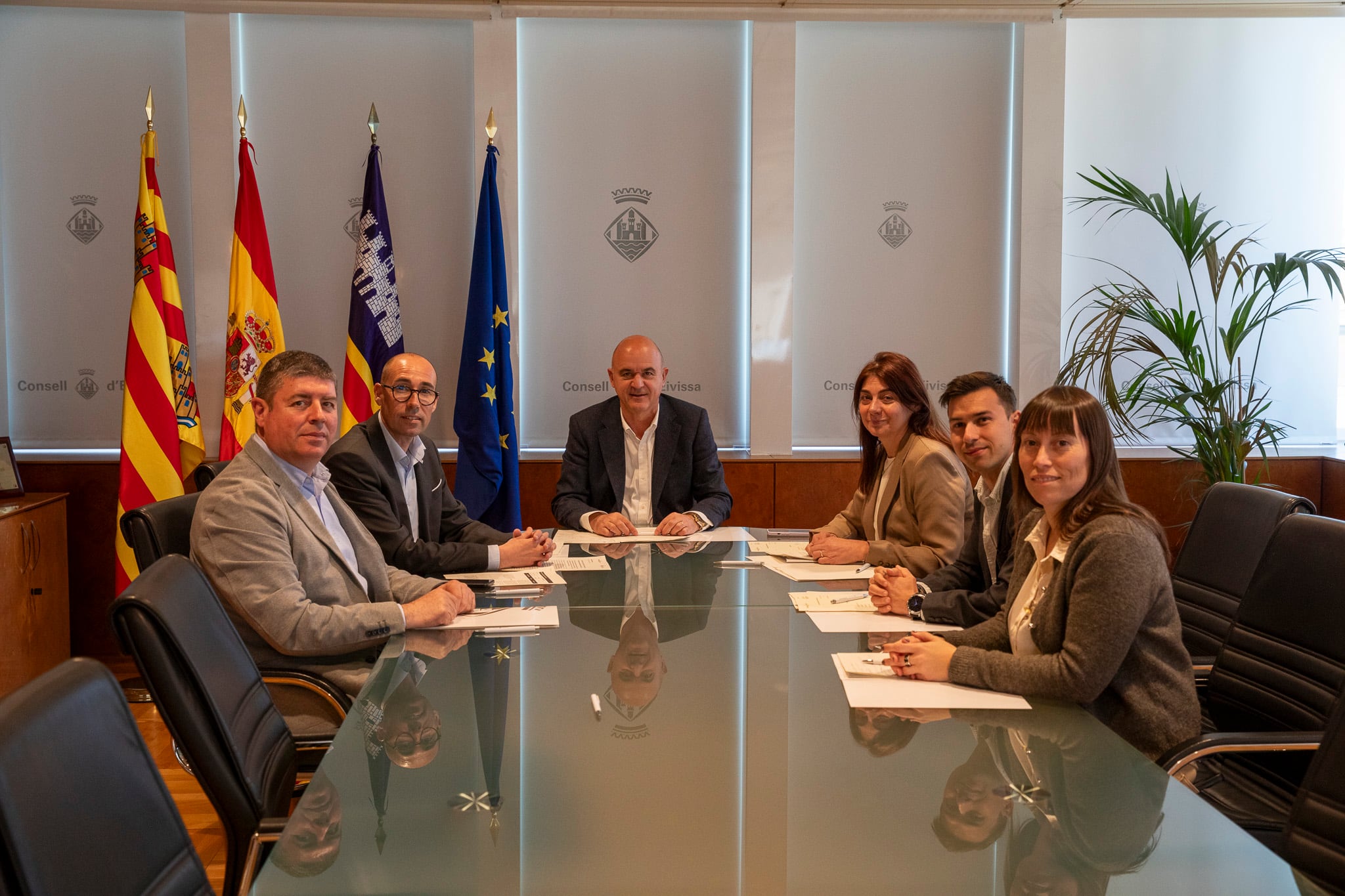 Imagen de la reunión celebrada este jueves