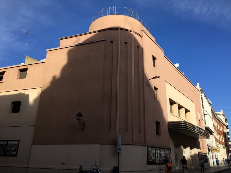 Fachada del Teatro Cine Ortega